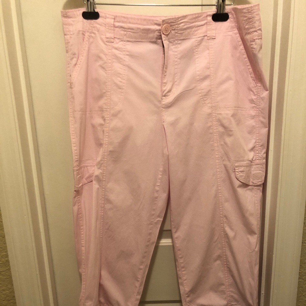 Khakis&Company Capri’s, Pink Sz 14